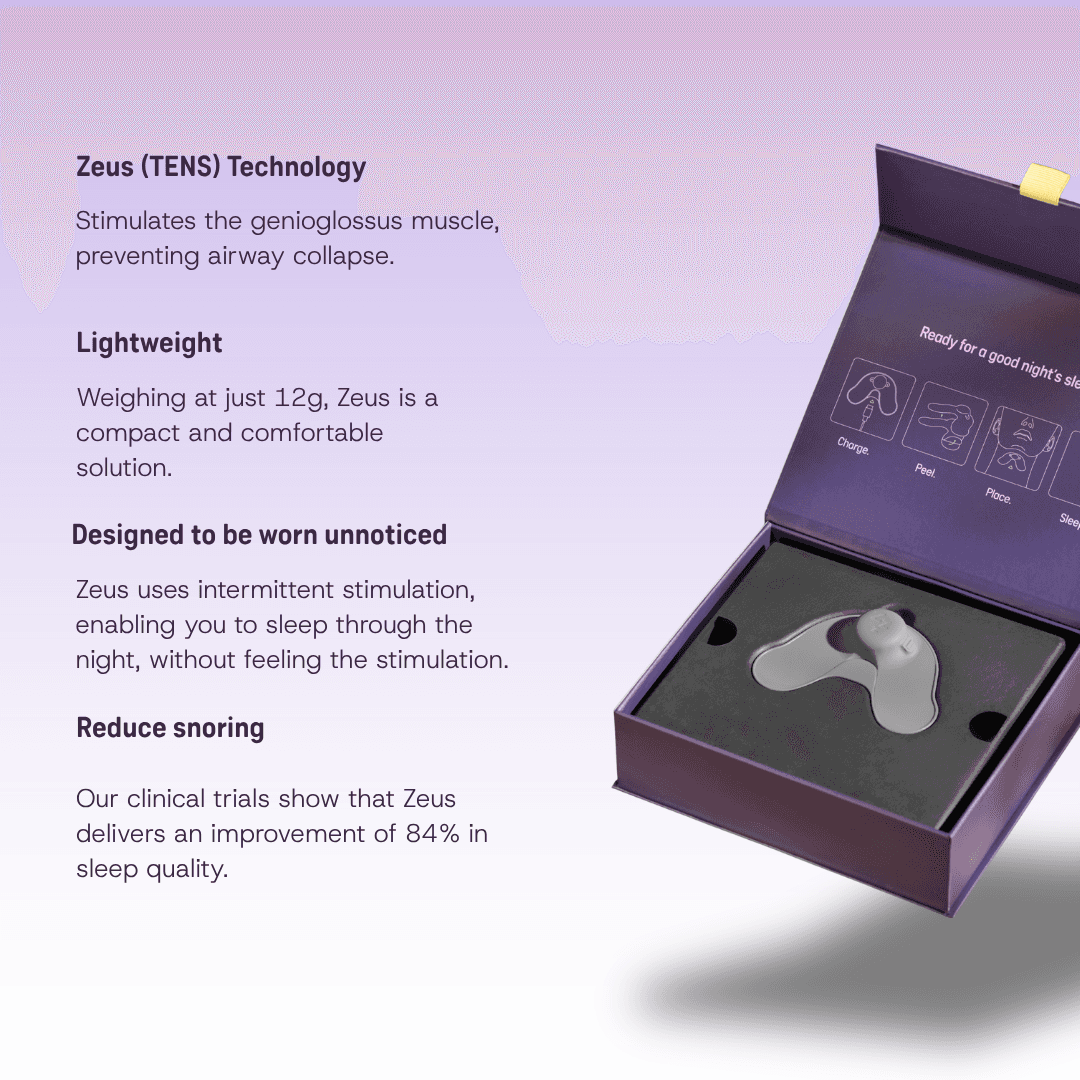 A smarter way to reduce snoring